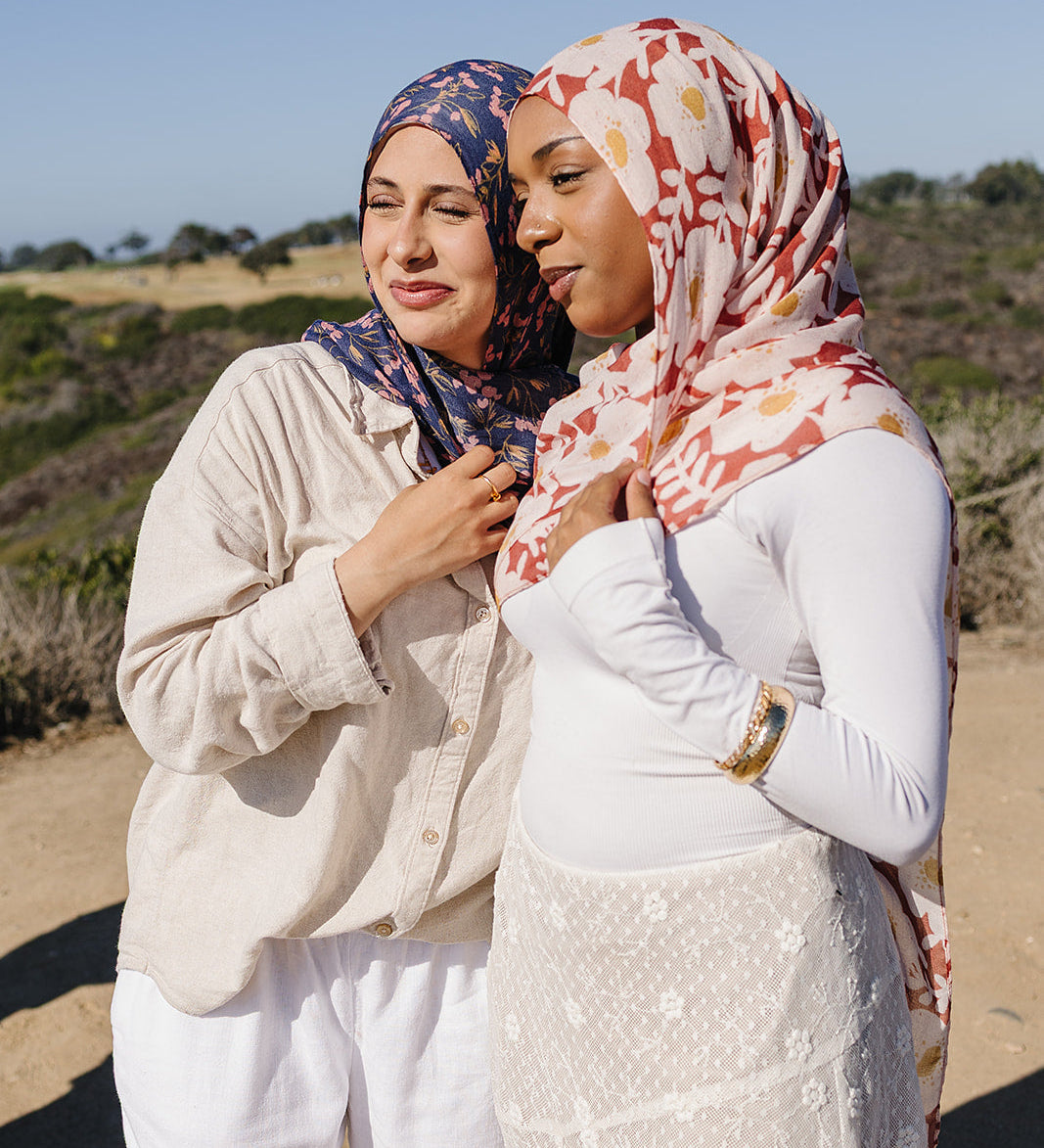 Bamboo Woven Hijabs - Prints