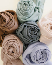 Bamboo Solid Modal Hijab - Tan