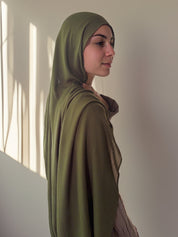 PREMIUM MODAL HIJAB - GREEN