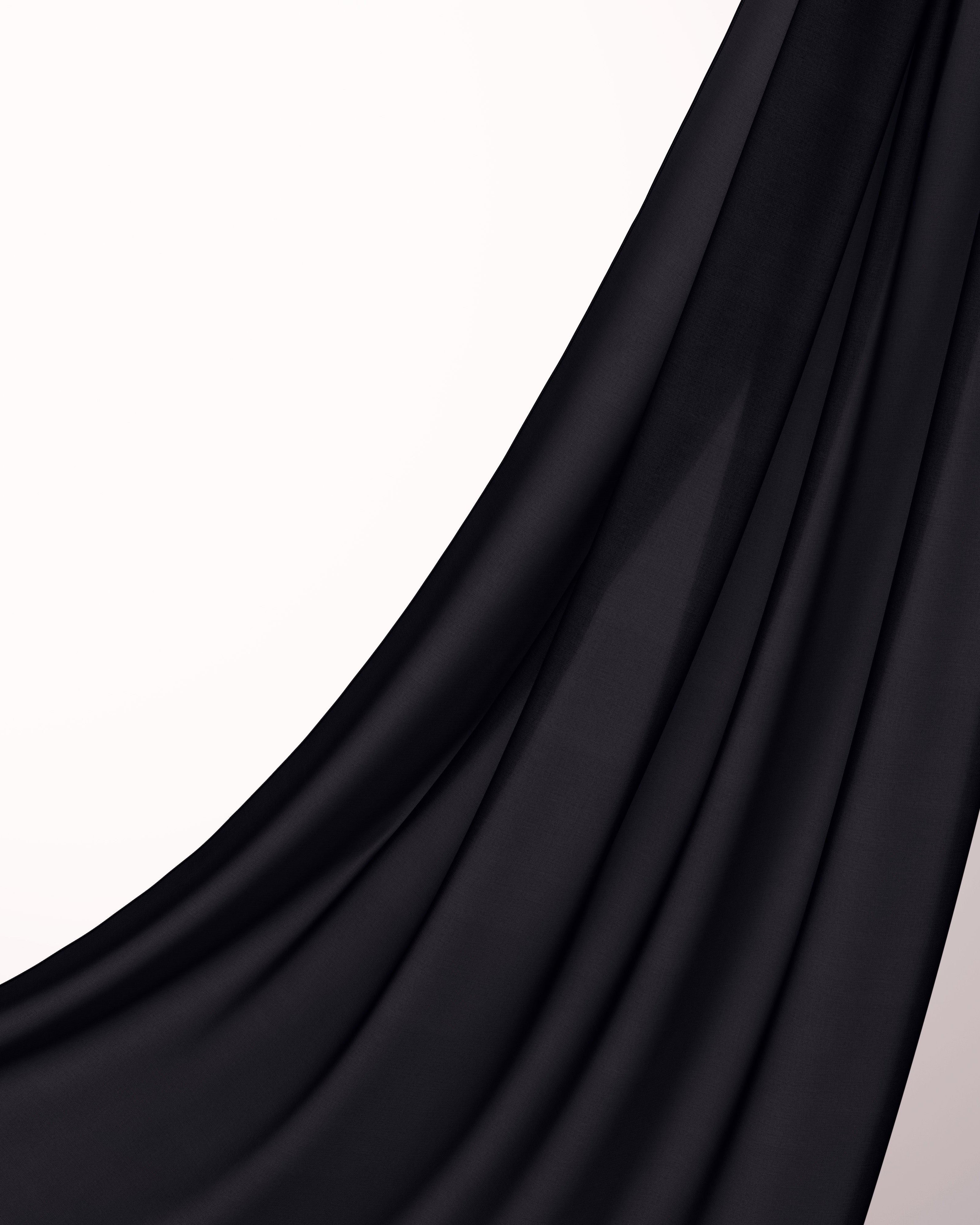 Black Hijab Drapped
