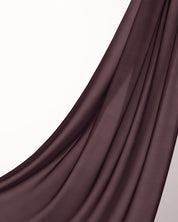 Premium Modal Hijab Dark Brown